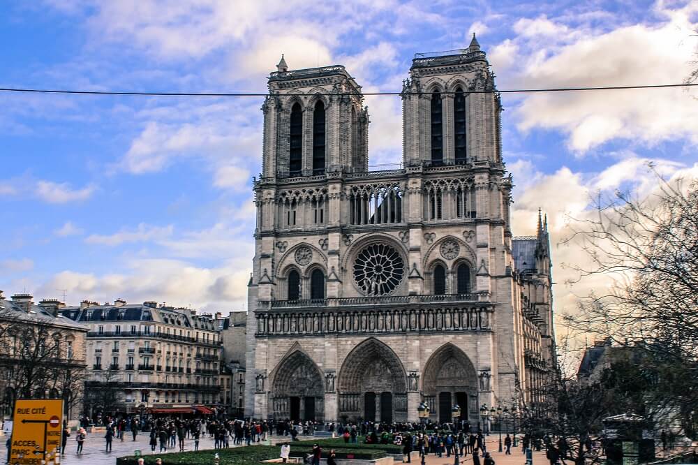 Notre Dame In Paris, France