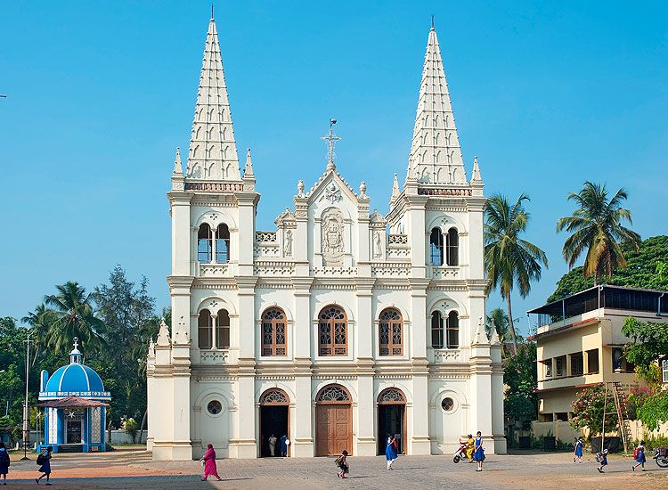 The Beautiful Churches In India showcasing its rich heritage