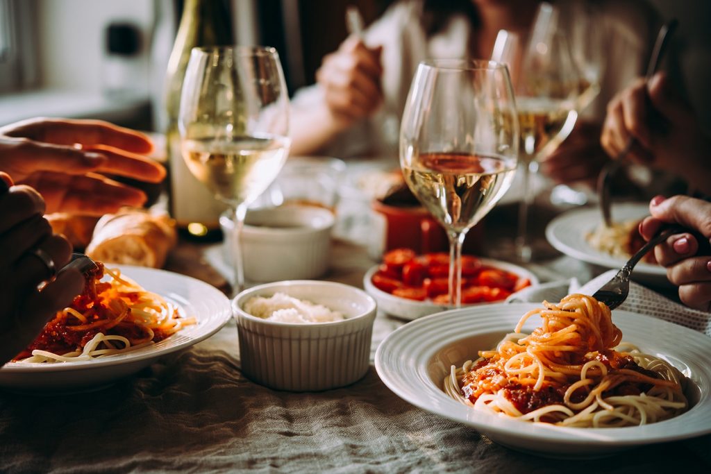 A meal in Italy: Travel Tips To Visiting Italy