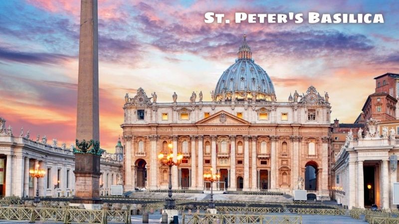 St. Peter's Basilica- Beautiful Church Facades