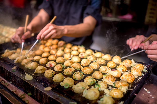 tokyo street food takoyaki
